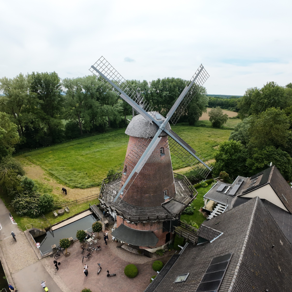 Bild einer Windmühle